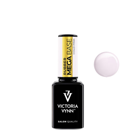 Victoria Vynn Gel Polish Mega Base Cold Pink - 15ml - product colour shown on a white background