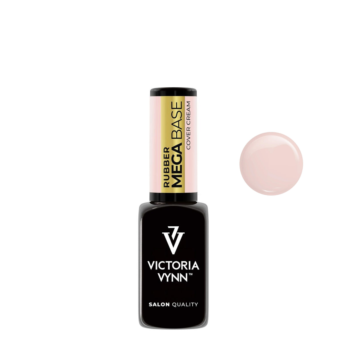 Victoria Vynn Gel Polish Mega Base Cover Cream - product colour shown on a white background