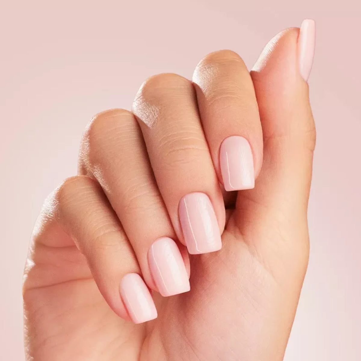 Victoria Vynn Gel Polish Mega Base Cover Cream - colour shown on manicured nails