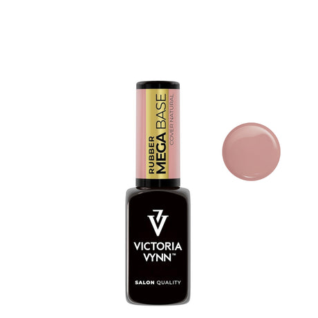 Victoria Vynn Gel Polish Mega Base Cover Natural - product colour shown on a white background
