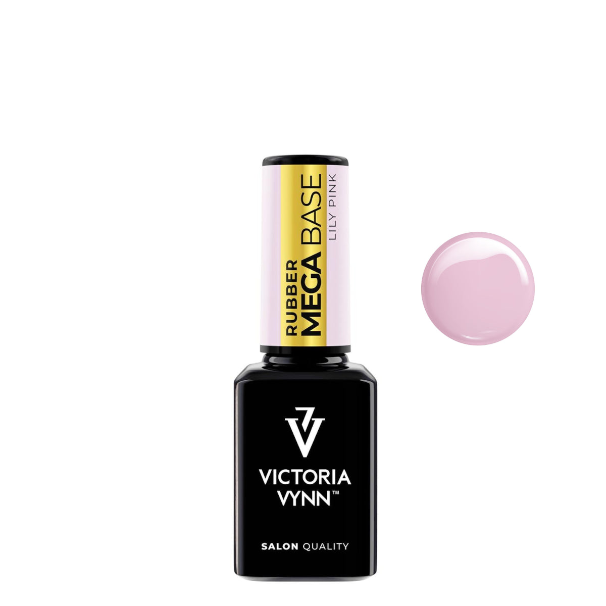Victoria Vynn Gel Polish Mega Base Lily Pink - 15ml - product colour shown on a white background