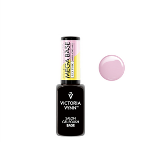 Victoria Vynn Gel Polish Mega Base Lily Pink - 8ml - product colour shown on a white background