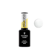 Victoria Vynn Gel Polish Mega Base Milky White - 15ml - product colour shown on a white background
