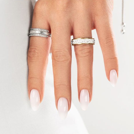 Victoria Vynn Gel Polish Mega Base Milky White - colour shown on manicured nails