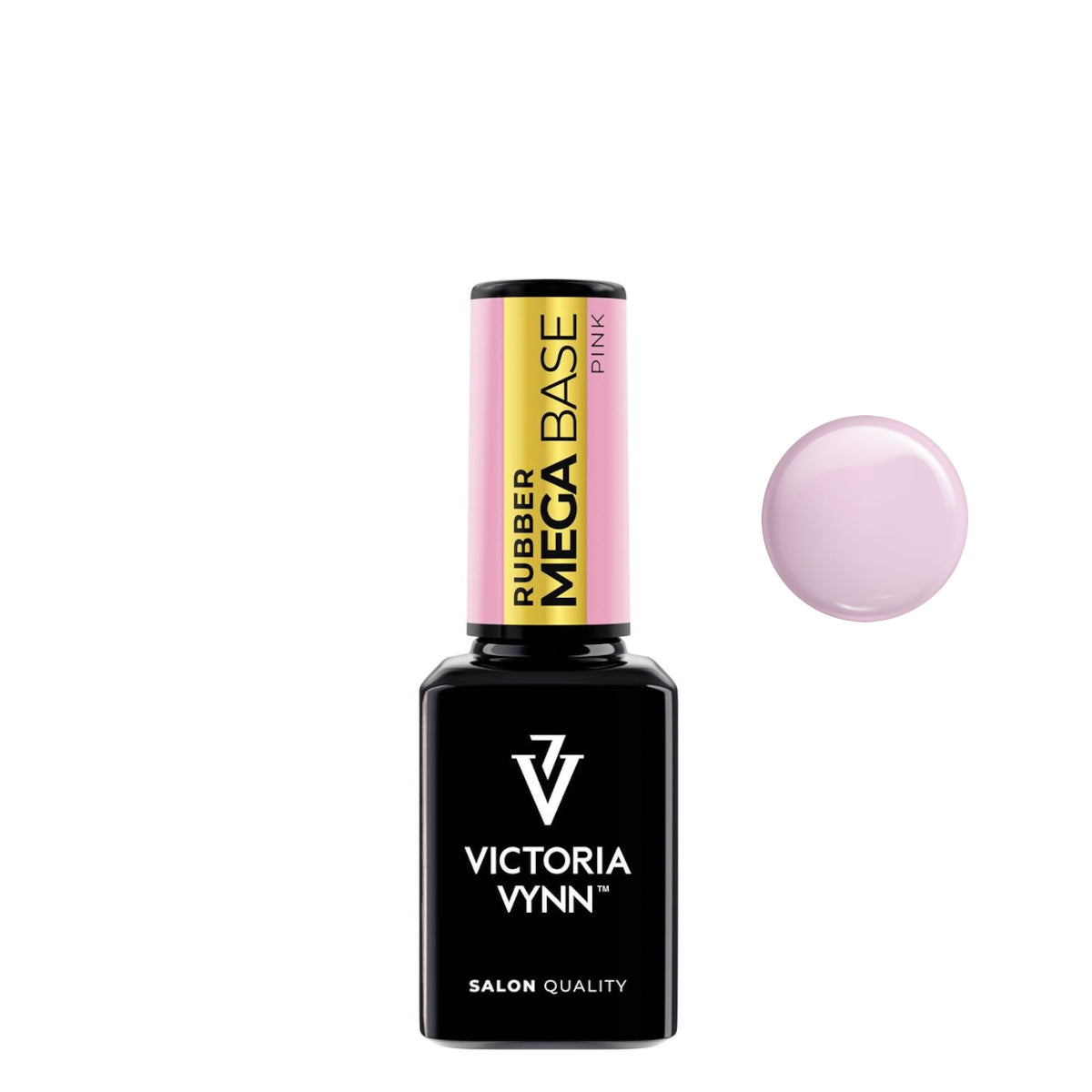 Victoria Vynn Gel Polish Mega Base Pink - 15ml - product colour shown on a white background