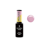 Victoria Vynn Gel Polish Mega Base Shimmer Pink - product colour shown on a white background