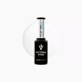Victoria Vynn Gel Polish Top Easy Removal bottle with clear glossy swatch on a white background