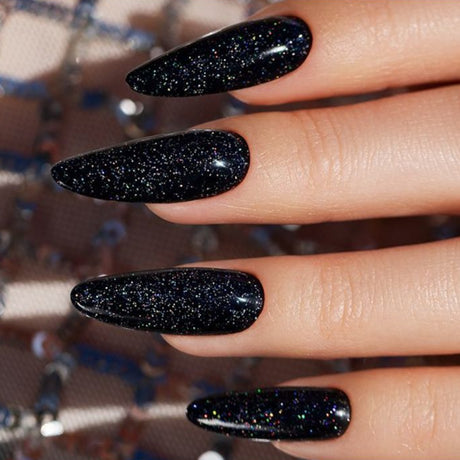 Victoria Vynn Gel Polish Top Holo No Wipe - colour shown on manicured nails