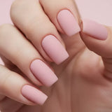 Victoria Vynn Gel Polish Top Matte No Wipe - colour shown on manicured nails