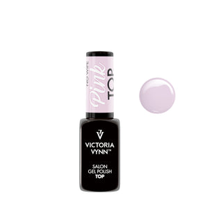 Victoria Vynn Gel Polish Top Pink No Wipe - product colour shown on a white background