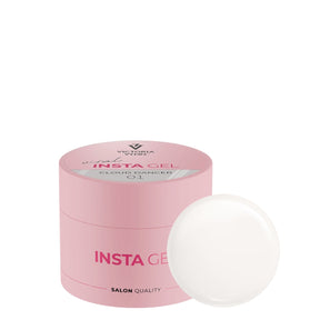 Victoria Vynn Insta Gel 01 Cloud Dancer Self-Leveling Builder Gel - product colour shown on a white background