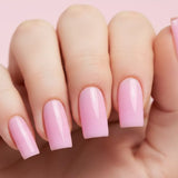 Victoria Vynn Insta Gel 03 Barbie Vibe Self-Leveling Builder Gel - colour shown on manicured nails