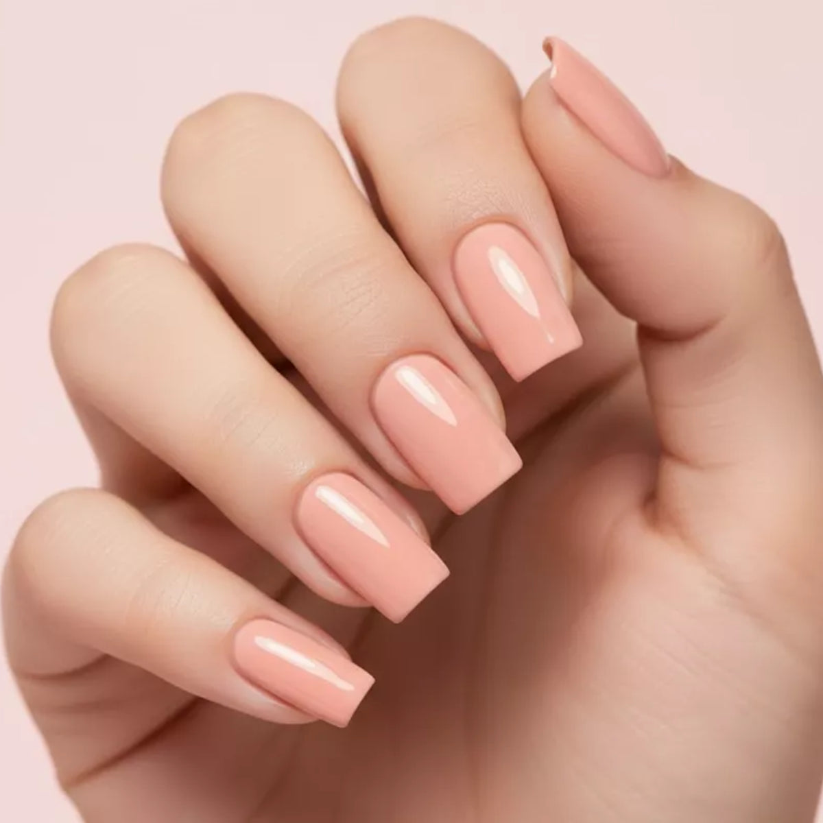 Victoria Vynn Insta Gel 06 Soft Filter Self-Leveling Builder Gel - colour shown on manicured nails