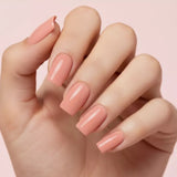 Victoria Vynn Insta Gel 07 Warm Feed Self-Leveling Builder Gel - colour shown on manicured nails