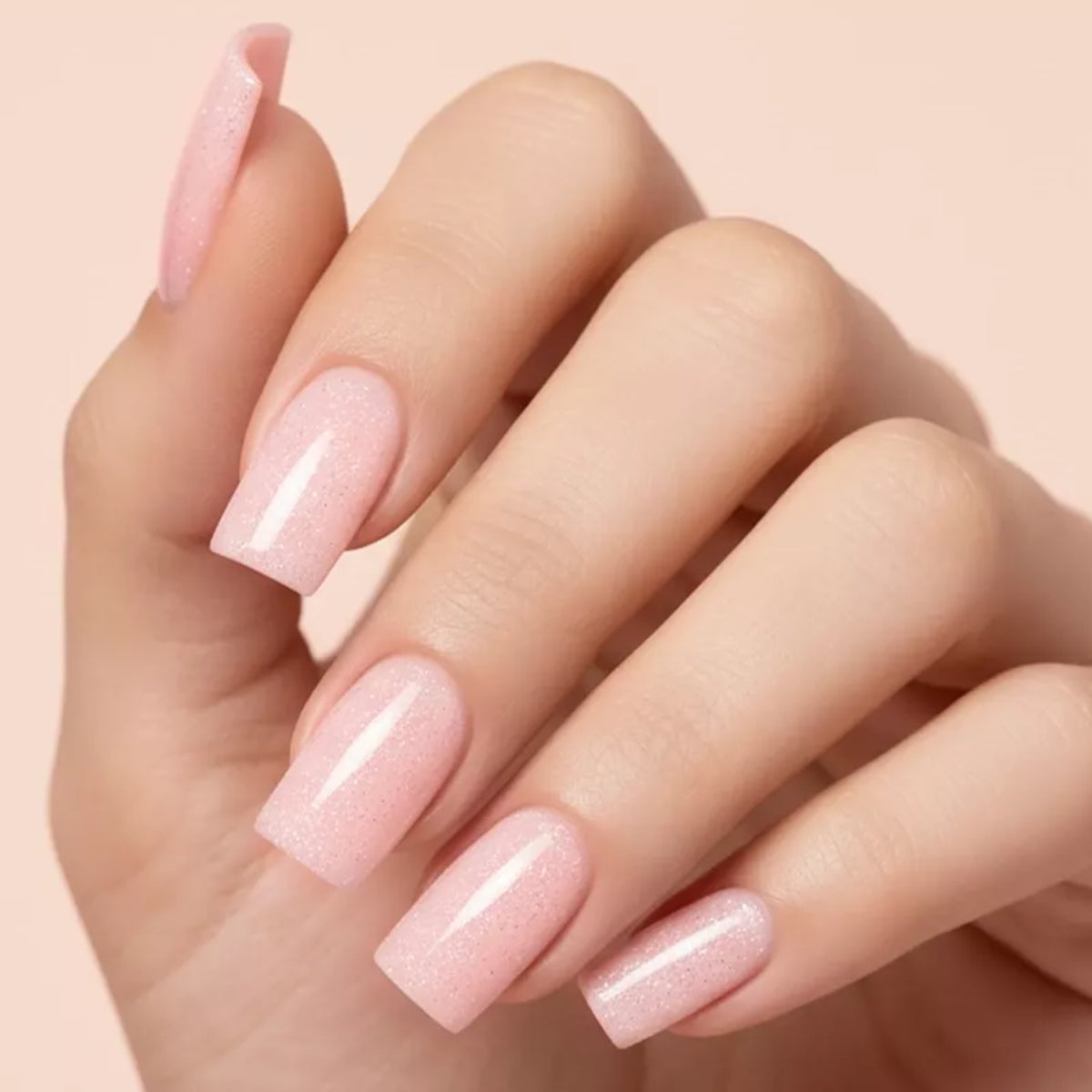 Victoria Vynn Insta Gel 08 Hero Spark Self-Leveling Builder Gel - colour shown on manicured nails