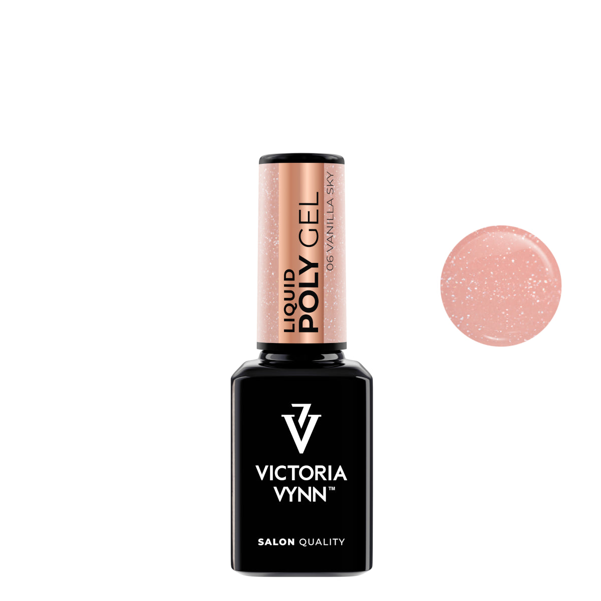 Victoria Vynn Liquid Poly Gel 06 Vanilla Sky - product colour shown on a white background