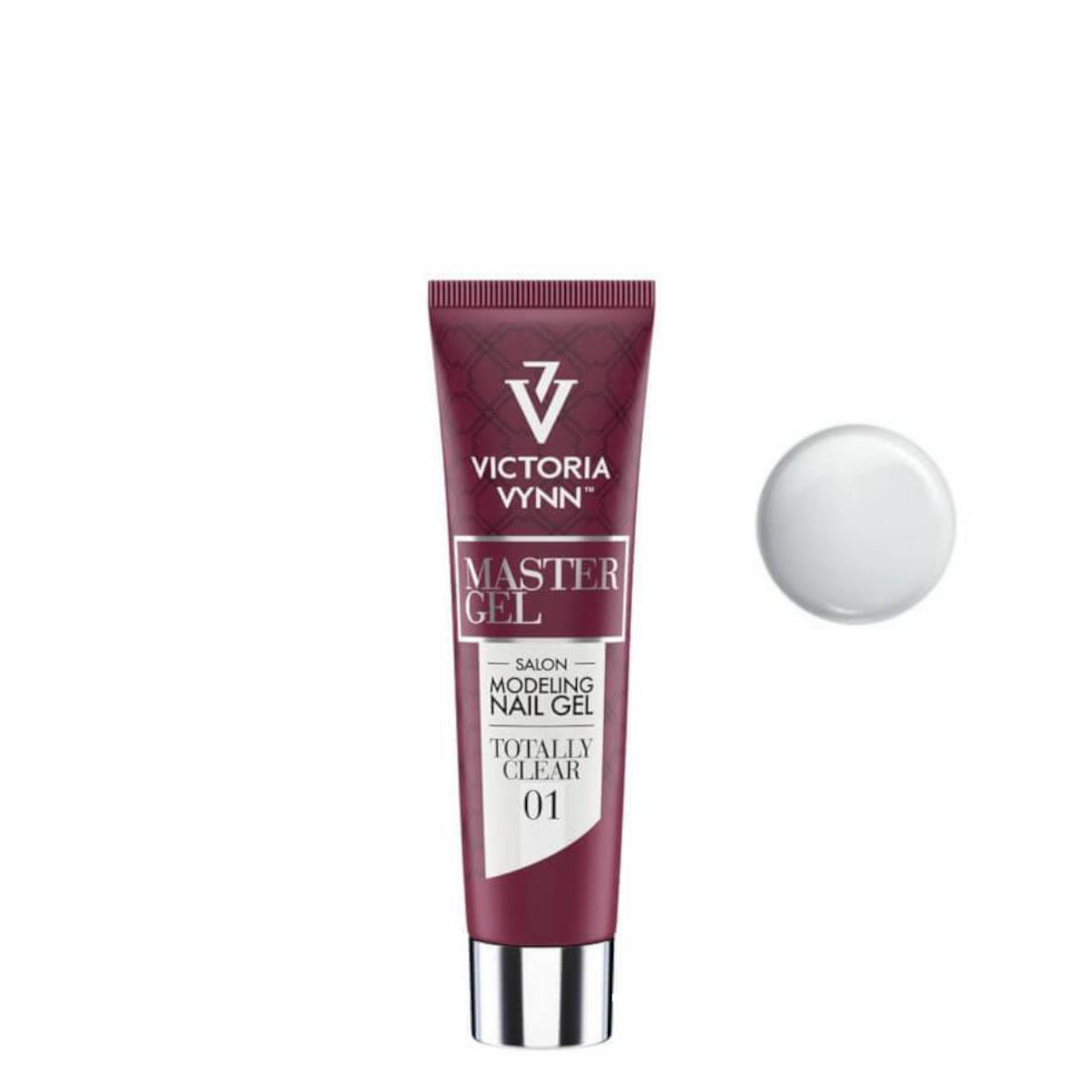 Victoria Vynn Master Gel Poly Gel 01 Totally Clear - product colour shown on a white background