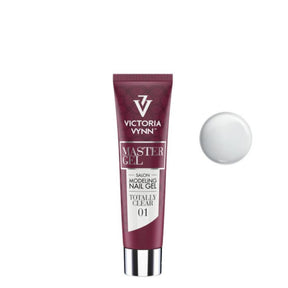 Victoria Vynn Master Gel Poly Gel 01 Totally Clear - product colour shown on a white background