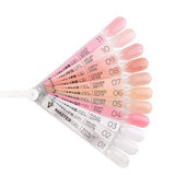 Victoria Vynn Master Gel Poly Gel 05 Cover Blush - shade swatches shown beside the product