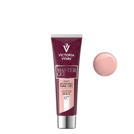 Victoria Vynn Master Gel Poly Gel 07 Cover Beige - product colour shown on a white background