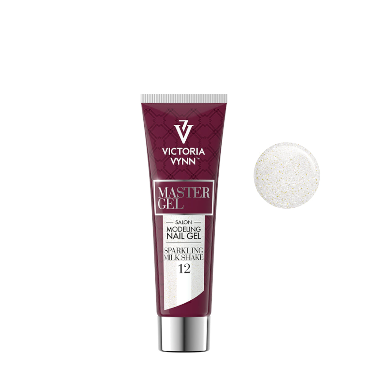 Victoria Vynn Master Gel Poly Gel 12 Sparkling Milk Shake - product colour shown on a white background