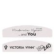 Victoria Vynn Mini 03 Nail Files 180/240 25pcs - arranged with the included components on a white background