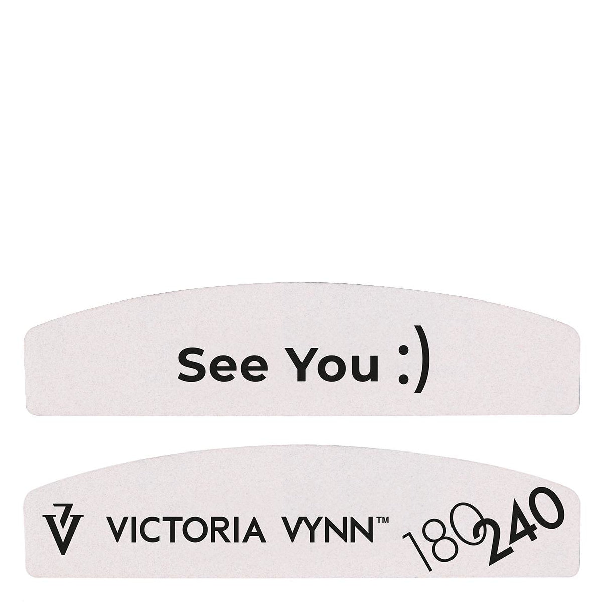 Victoria Vynn Mini 05 Nail Files 180/240 25pcs - isolated on a white background