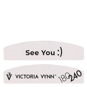 Victoria Vynn Mini 05 Nail Files 180/240 25pcs - isolated on a white background