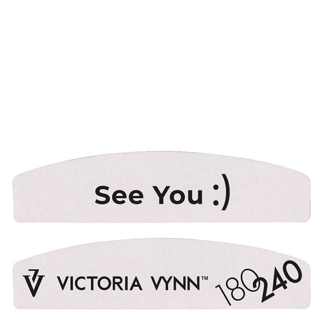 Victoria Vynn Mini 05 Nail Files 180/240 25pcs - isolated on a white background