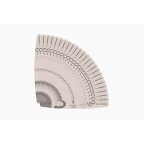 Fan of 25 Victoria Vynn Nail Therapist 150/150 oval nail files