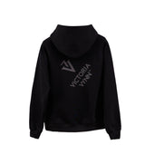 Victoria Vynn Oversize Hoodie - product displayed with its packaging on a dark background