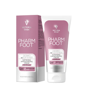 Pharm Foot Dermo Resoftener Softening & Moisturizing Cream with 10% Urea SH.2 - isolated on a white background