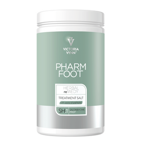 Pharm Foot Herbal reMedy Treatment Salt with Ozone Oil & Herbs SH.1 - 1250g - isolated on a white background