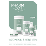 Pharm Foot Herbal reMedy Treatment Salt with Ozone Oil & Herbs SH.1 - isolated on a white background