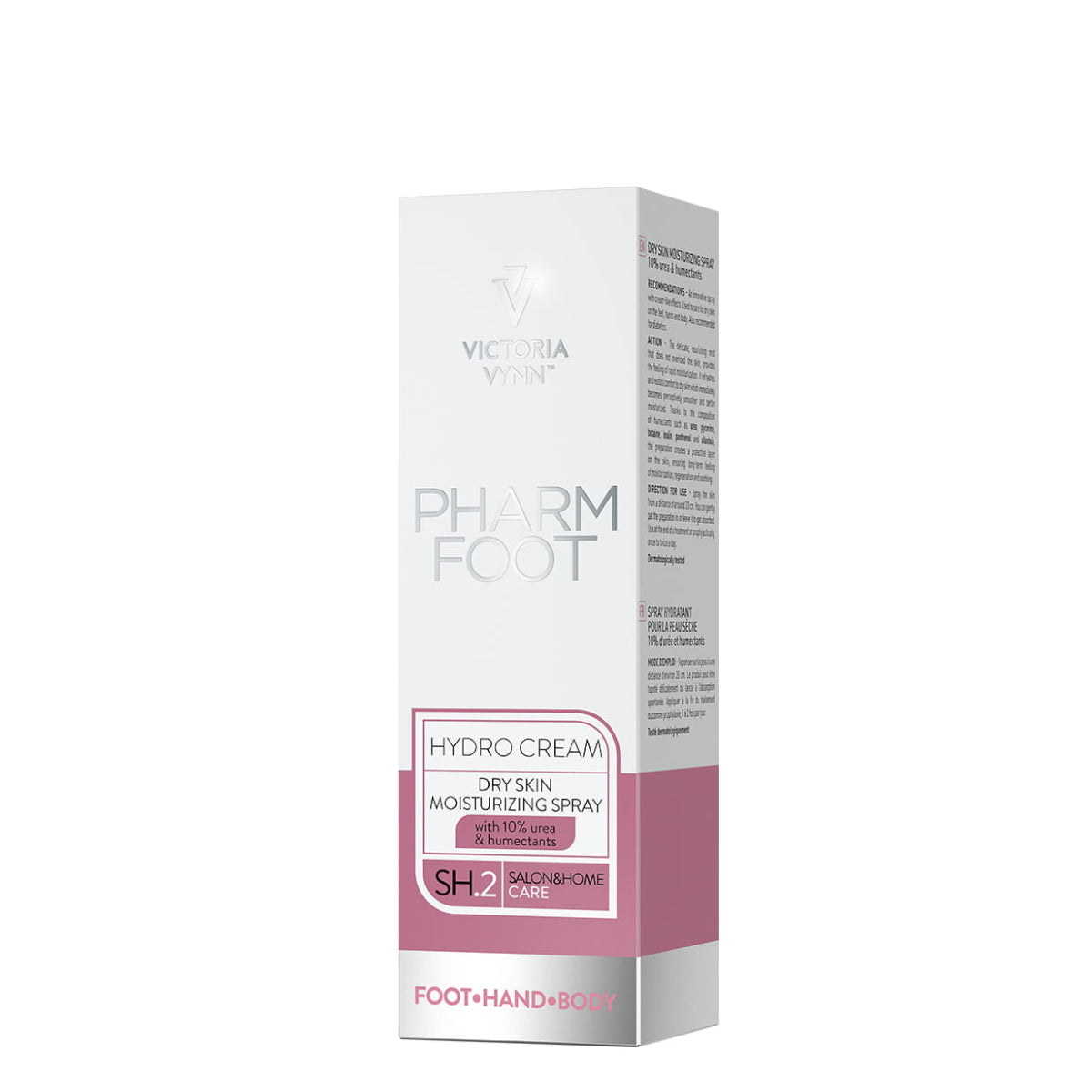 Pharm Foot Hydro Cream Dry Skin Moisturizing Spray SH.2 - isolated on a white background