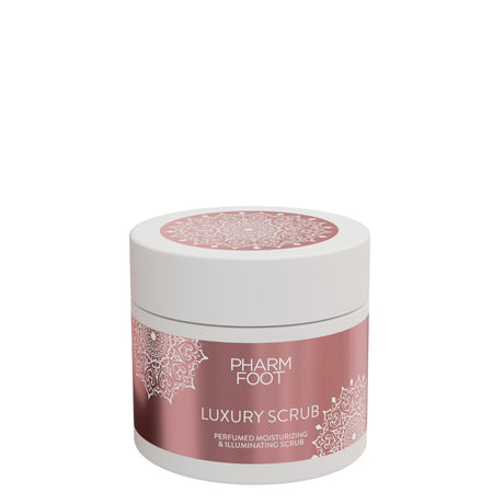 Pharm Foot Luxury Scrub Perfumed Moisturizing & Illuminating Scrub - isolated on a white background