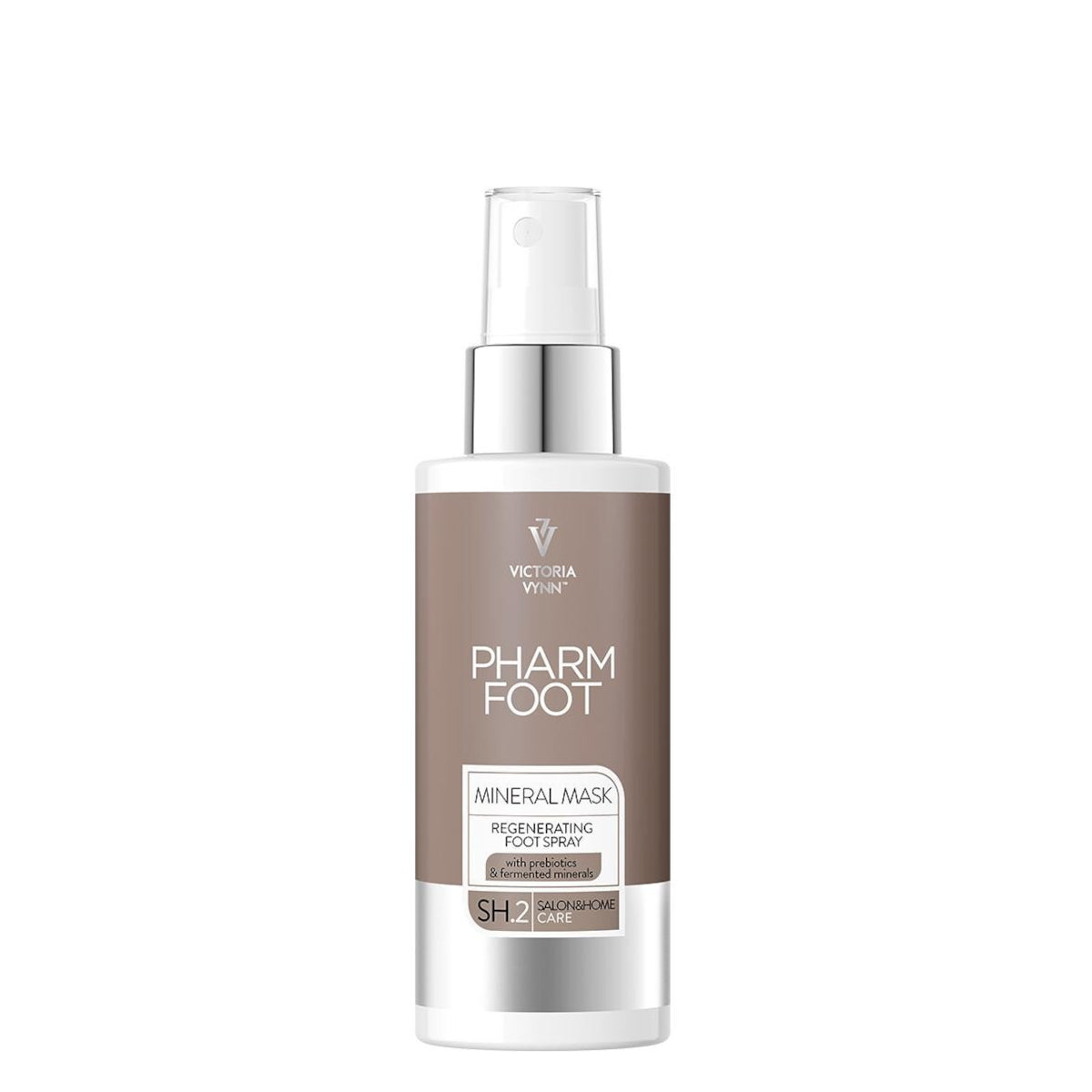 Pharm Foot Mineral Mask Regenerating Foot Spray SH.2 - arranged with the included components on a white background