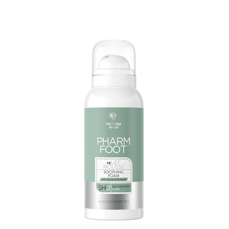 Pharm Foot reLief Mousse Soothing Foam with Ozone Oil & Herbs SH.2 - isolated on a white background
