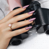 Victoria Vynn Pure Creamy Hybrid Gel 233 Rouge Dawn - colour shown on manicured nails