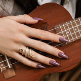 Victoria Vynn Pure Creamy Hybrid Gel 235 Heather Road - colour shown on manicured nails
