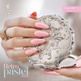 Victoria Vynn Pure Creamy Hybrid Gel 241 Former Rouge - colour shown on manicured nails
