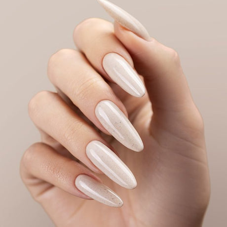 Victoria Vynn Pure Creamy Hybrid Gel 242 Dreamlike Marble - colour shown on manicured nails