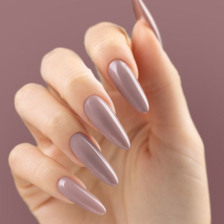 Victoria Vynn Pure Creamy Hybrid Gel 244 Field Wind - colour shown on manicured nails