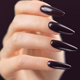 Victoria Vynn Pure Creamy Hybrid Gel 247 In the Dark - colour shown on manicured nails