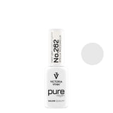 Victoria Vynn Pure Creamy Hybrid Gel 262 Stella Mozzarella - product and colour sample arranged on a white background