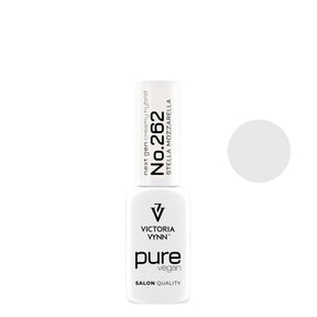 Victoria Vynn Pure Creamy Hybrid Gel 262 Stella Mozzarella - product and colour sample arranged on a white background