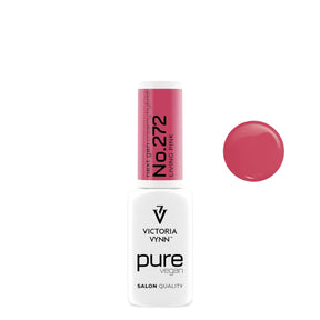 Victoria Vynn Pure Creamy Hybrid Gel 272 Living - product and colour sample arranged on a white background