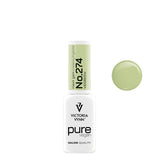 Victoria Vynn Pure Creamy Hybrid Gel 274 VEGreen - product and colour sample arranged on a white background