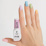 Victoria Vynn Pure Creamy Hybrid Gel 276 VioLED - shade swatches shown beside the product