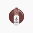 Victoria Vynn Pure Vegan Creamy Hybrid 284 Nude Wood gel polish bottle with caramel-brown colour swatch